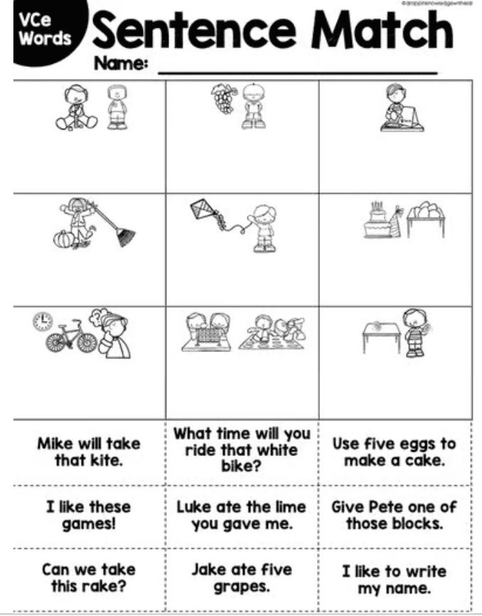 Decodable Silent E (VCE) Pack - Science of Reading Aligned - Image 2